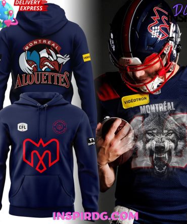 Cfl Montreal Alouettes Limited Edition Football Hoodie