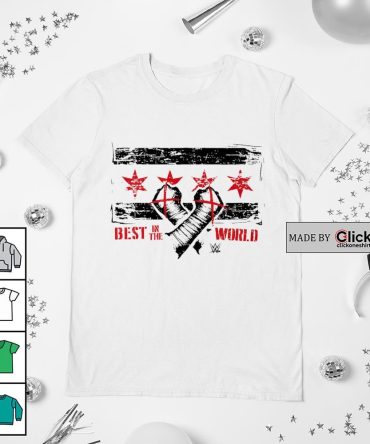 Cm Punk Chicago Flag Best In The World Stars Shirt