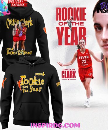 Caitlin Clark Rookie Of The Year 2024 Hoodie