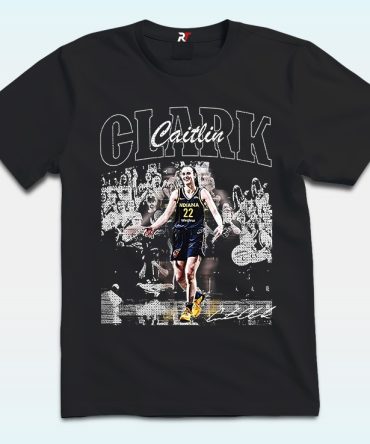 Caitlin Clark Shirt With Signature, Indiana Basketball
