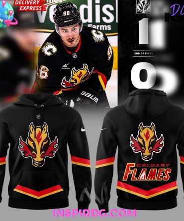 Calgary Flames New Uniform 2024-25 Hoodie