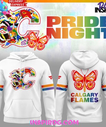 Calgary Flames Pride Night 2025 All Over Print Hoodie, 3D Hoodie