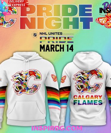 Calgary Flames Pride Night 2025 Nhl All Over Print Hoodie, 3D Hoodie
