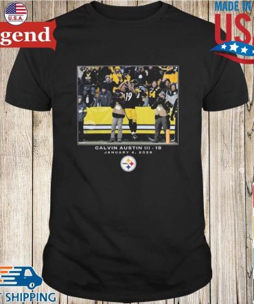 Calvin Austin Iii Pittsburgh Steelers Nfl Flash Features Week 18 Big &Amp; Tall T-Shirt