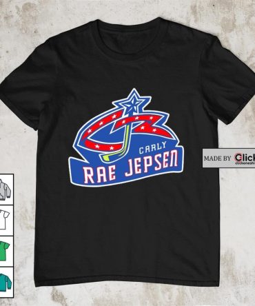 Carly Rae Jepsen X Columbus Blue Jackets Hockey Shirt
