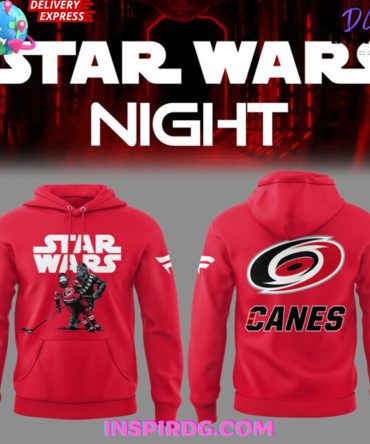 Carolina Hurricanes X Star Wars Night 2025 All Over Print Hoodie, 3D Hoodie