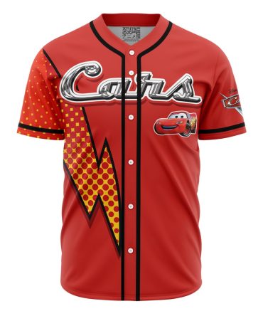 Mcqueen Cars V2 Baseball Jersey