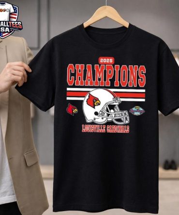 Celebrates 2025 Boca Raton Bowl Champions Louisville Cardinals Football Champions 2025 Bush'S Boca Raton Bowl Of Beans Helmet Unisex Shirt