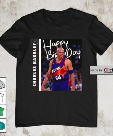 Charles Barkley Happy Birthday Shirt
