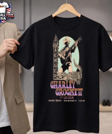 Charley Crockett Apr 24 2026 New Orleans La Unisex Shirt