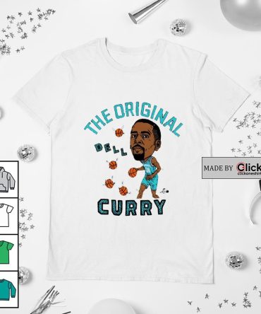Charlotte Hornets The Original Dell Curry Cartoon Shirt