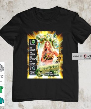 Chelsea Green Wwe Supper Card Shirt