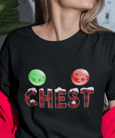 Chest Nuts Couples Christmas Shirt