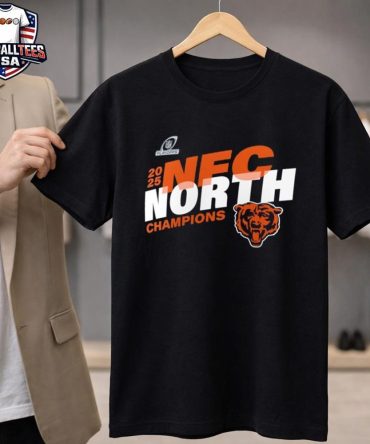 Chicago Bears 2025 Nfc North Division Champions Conquer Unisex Shirt