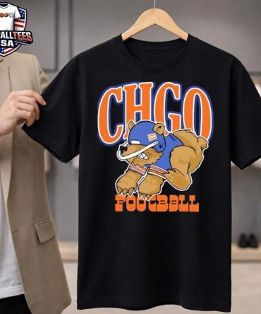 Chicago Bears Football Bear Cartoon Unisex Shirt
