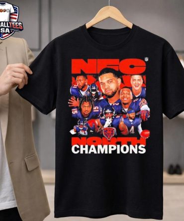 Chicago Bears Nfc North Champions 2026 Unisex Shirt