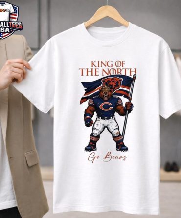 Chicago Bears Nfl 2025 King Of The North Mascot Go Bears Unisex Shirt