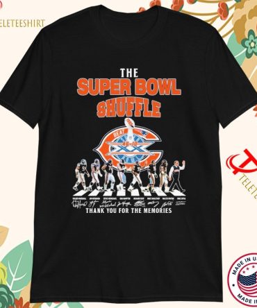Chicago Bears The Super Bowl Shuffle Thank You For The Memories Road Abbey Signatures T-Shirts