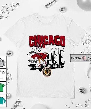 Chicago Blackhawks Ice Hockey Established 1926 Popsicle Shirt