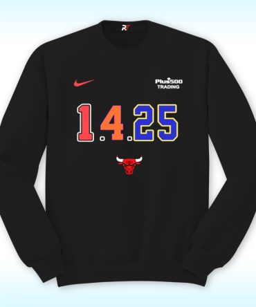 Chicago Bulls 1 4 25 Warmups Sweatshirt