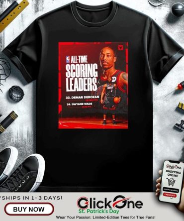 Chicago Bulls Demar Derozan Deebo Nba All-Time Scoring Leaders Shirt