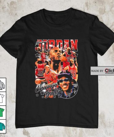 Chicago Bulls Michael Jordan Bred 1 11 Flu Game 12 Signature Shirt