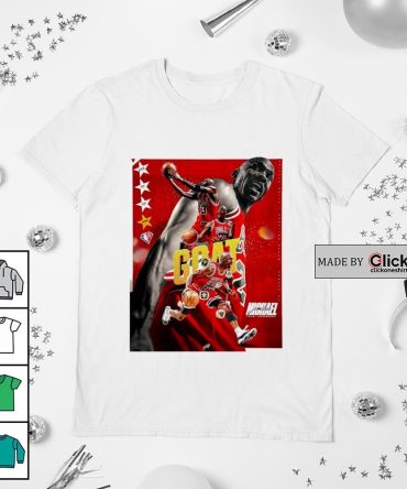 Chicago Bulls Michael Jordan Goat 2024 Shirt