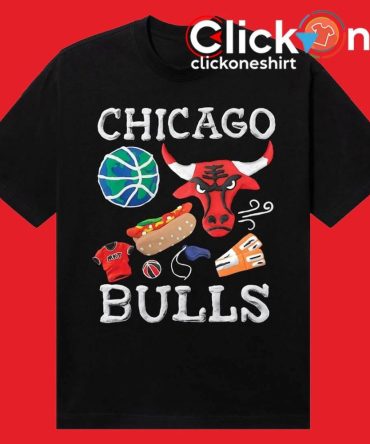 Chicago Bulls Nba X Market Claymation Shirt