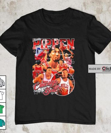 Chicago Bulls Scottie Pippen Nba Basketball Shirt
