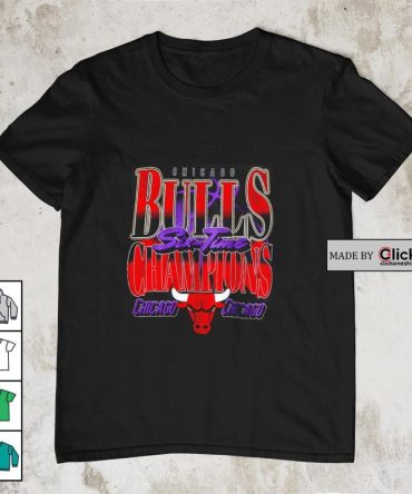 Chicago Bulls Six-Time Champions Shirt