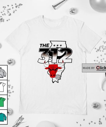 Chicago Bulls The 312 State Shirt