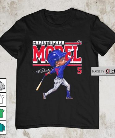 Chicago Cubs Christopher Morel Signature Cartoon Shirt