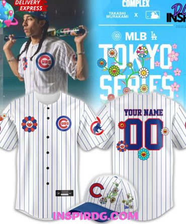 Chicago Cubs Mlb World Tour Tokyo Series 2025 Baseball Jersey
