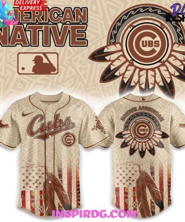 Chicago Cubs Native American Heritage Honor 2025 Edition Baseball Jersey
