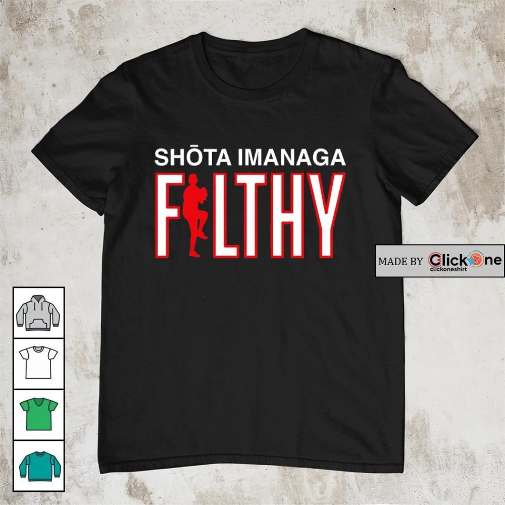Chicago Cubs Shota Imanaga Filthy Shirt