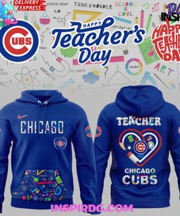 Chicago Cubs Teacher Appreciation Night 2025 Limited All Over Print Hoodie