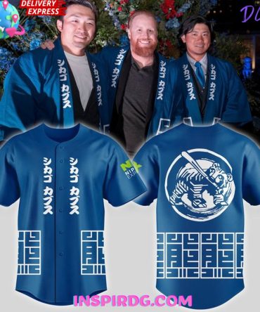 Chicago Cubs X 2025 Tokyo Series Baseball Jersey