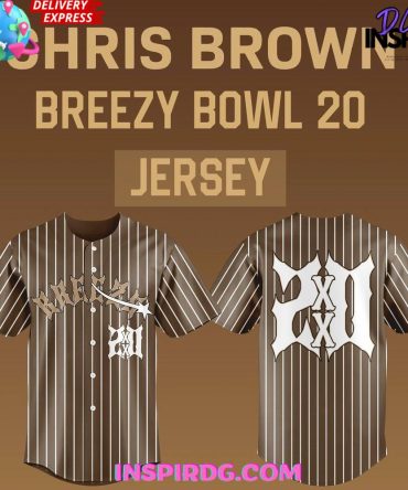 Chris Brown X Breezy Bowl 20 Special Baseball Jersey