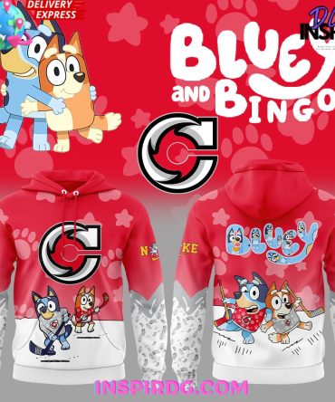 Cincinnati Cyclones Bluey And Bingo Special All Over Print Hoodie, 3D Hoodie