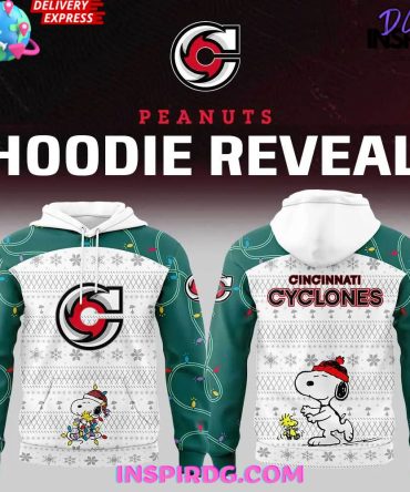 Cincinnati Cyclones Peanuts Snoopy Night Hoodie