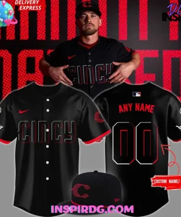 Cincinnati Reds City Connect 2025-26 Baseball Jersey