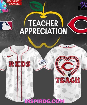 Cincinnati Reds Teacher Appreciation 2025 Baseball Jersey