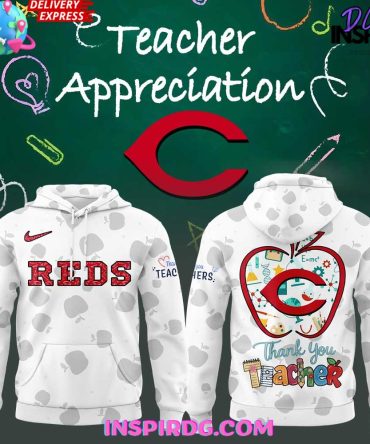 Celebrate Teacher Appreciation With Custom 'Reds' Hoodie – Perfect Gift Idea!