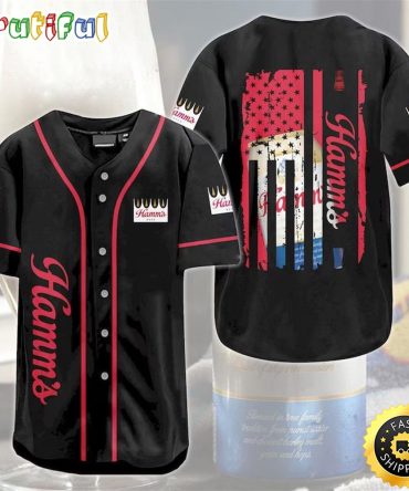 Classic Hamm'S Beer Baseball Jersey