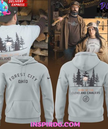 Cleveland Cavaliers Forest City Ohio All Over Print Hoodie, 3D Hoodie