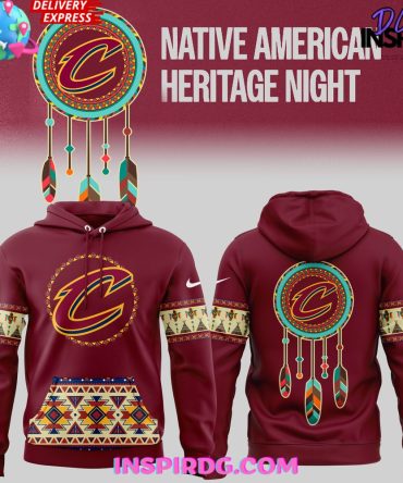 Cleveland Cavaliers Native American Heritage 2024 Hoodie