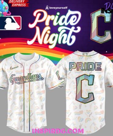 Cleveland Guardians Lgbtq Pride Night 2025 Special Baseball Jersey