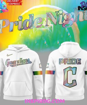 Cleveland Guardians Lgbtq Pride Night 2025 Special All Over Print Hoodie