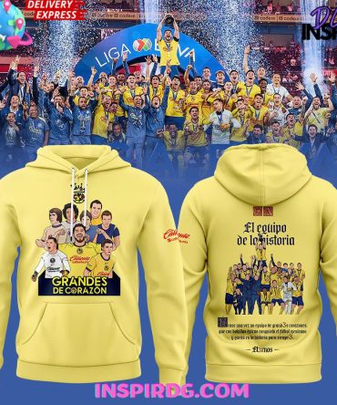 Club América Liga Mx Champions 2024 All Over Print Hoodie, 3D Hoodie