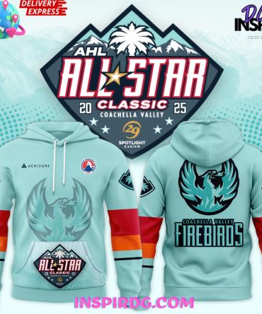 Coachella Valley Firebirds X All-Star Classic 2025 All Over Print Hoodie, 3D Hoodie